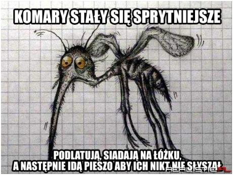 Komary stały się sprytniejsze