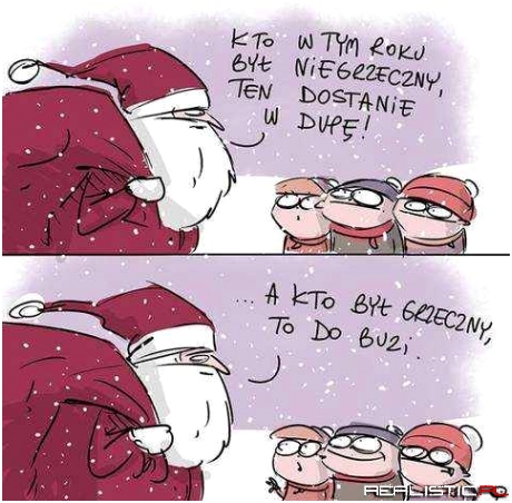 Kto w tym roku był niegrzeczny ?