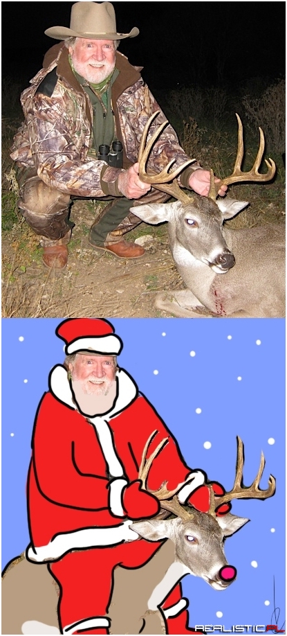 Mikołaj na polowaniu