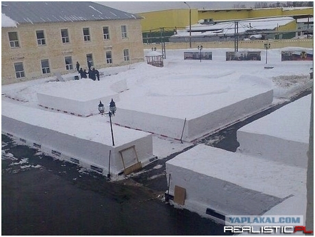 Odśnieżanie w Rosji