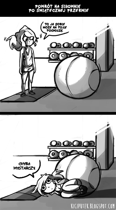 Powrót na siłkę po świętach