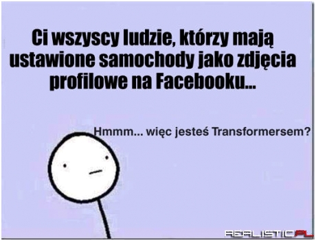 Samochód na profilowym