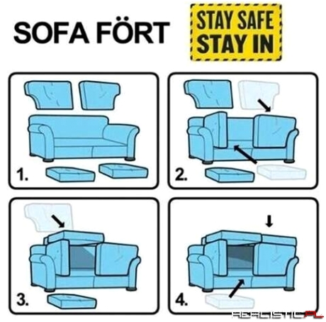 Sofa fort