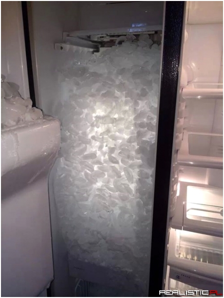 Sometimes Your Ice Maker Works too Well