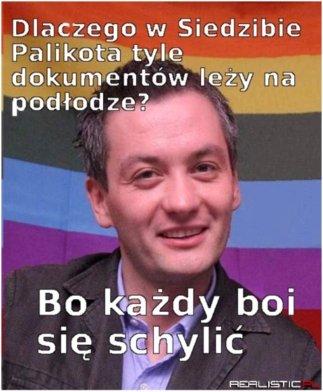 To że toleruje to nie znaczy że nie mogę żartować
