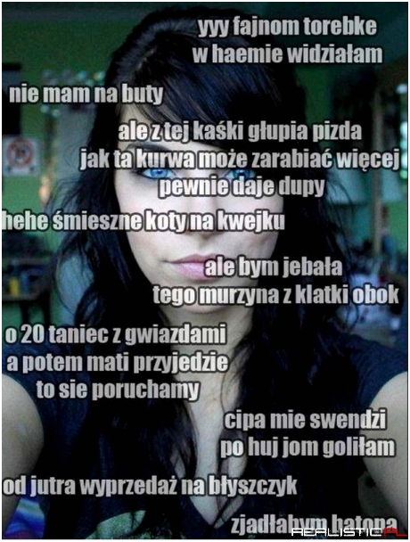 Typowa... idiotka?