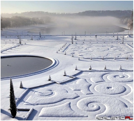 Versailles in winter