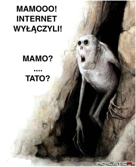 Wyłączyli internet