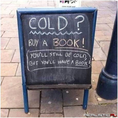 Get Cold With the Power of Reading!