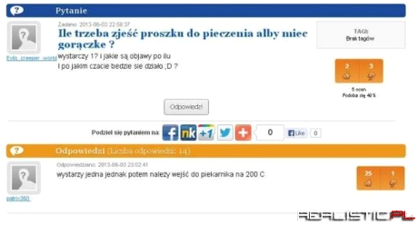 Ile proszku do pieczenia?