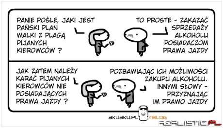 Jak logicznie karać pijanych kierowców