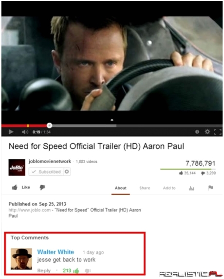 Jesse get back to work!