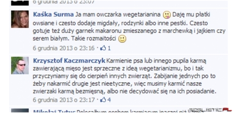 Karmienie psa mięsem 