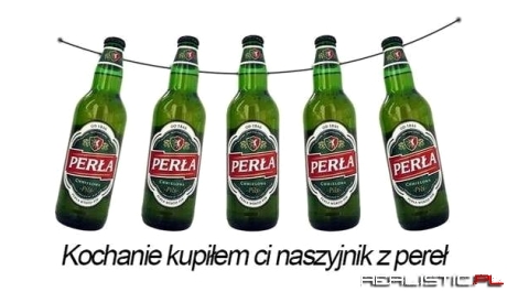 Naszyjnik z pereł..