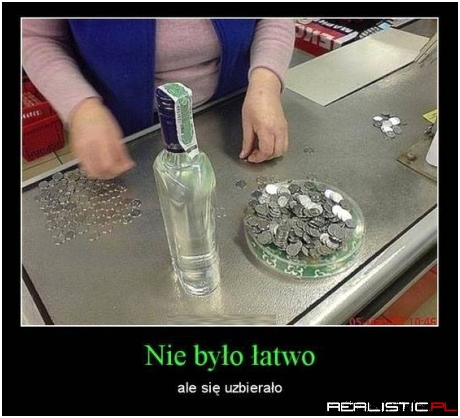 Nie było łatwo...
