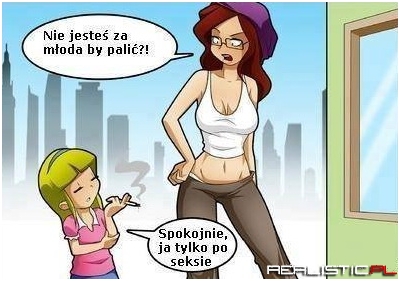 Nie jesteś za młoda