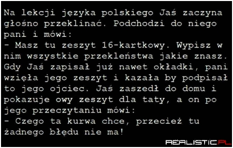 O co jej chodzi?