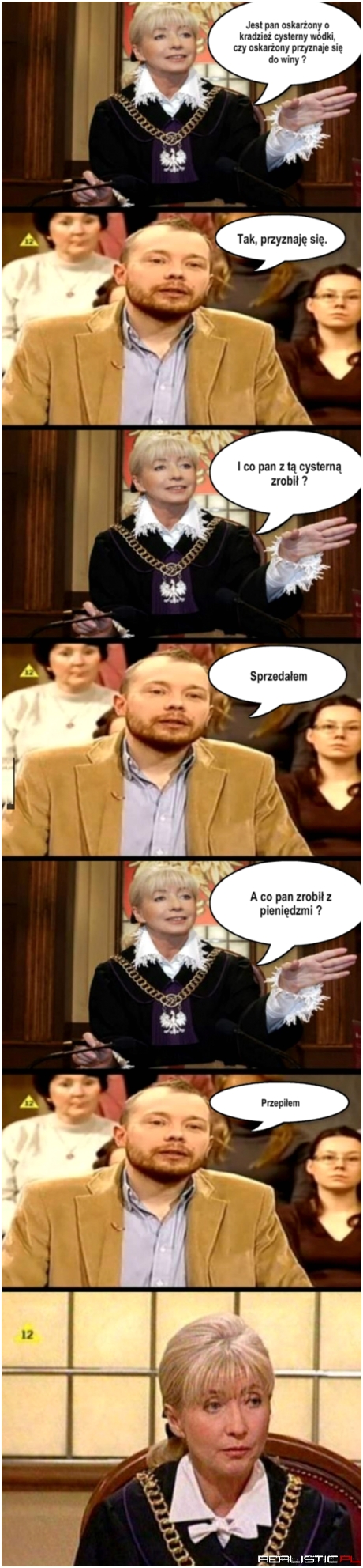 Oskarżony o kradzież