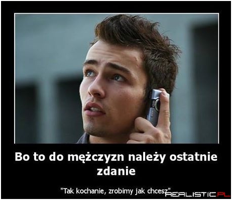 Ostatnie zdanie należy do...