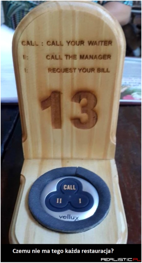 Powinno być w każdej restauracji