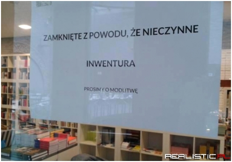 Prosimy o modlitwę, żeby się zgadzało