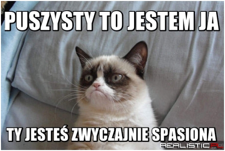 Puszysty to jestem ja