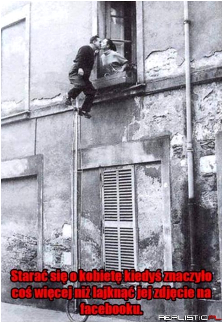 Starać się o kobietę...