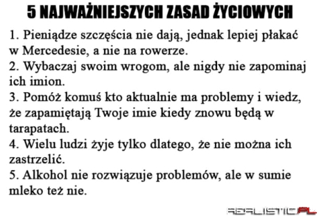 Zasady życiowe