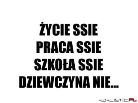 Życie ssie