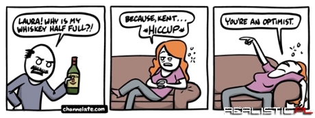 Bottle Half Full