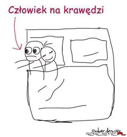 Człowiek na krawędzi