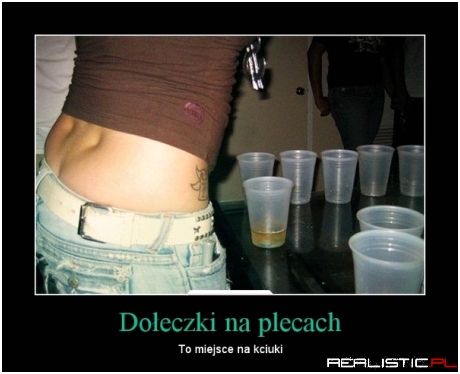 Dółeczki na plecach