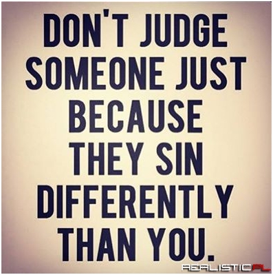 Don't judge