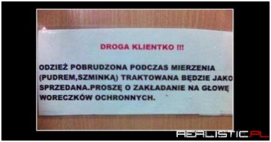 Droga klientko