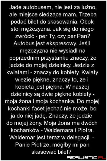 Jadę autobusem