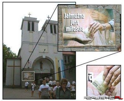 Jałmużna jest miłością