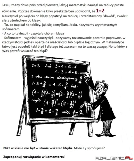 Jasiu znany dowcipniś