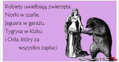 Kobiety uwielbiają zwierzęta