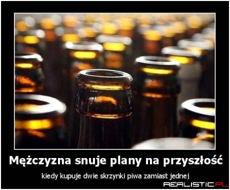 Mężczyzna snuje...