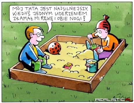 Mój tata jest najsilniejszy