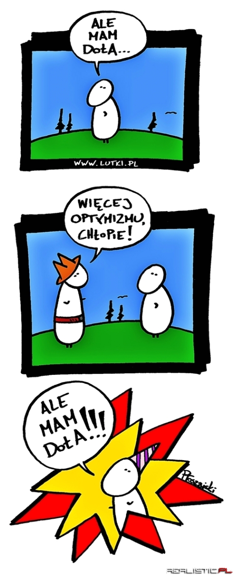 Więcej optymizmu