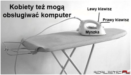 Kobiety też mogą obsługiwać komputer