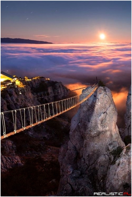 Mount Ai-Petry at Night, Crimea