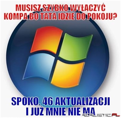 Musisz szybko wyłączyć kompa...