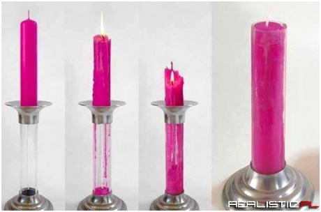 Oszczędna świeczka