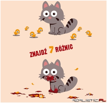 Znajdź 7 różnic