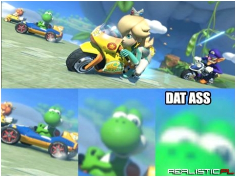 Browsing MK8 Website Gallery, when...
