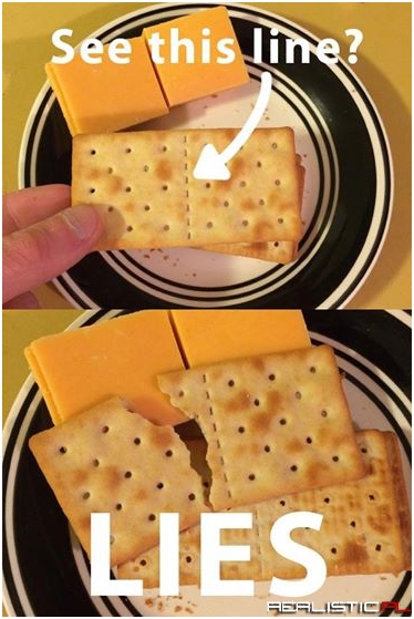I don't trust crackers