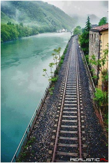 Lake Rail, The Alps, Switzerland