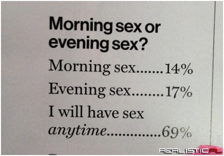 Morning sex